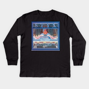 Vintage 1981s ST-YX PARADISE Kids Long Sleeve T-Shirt